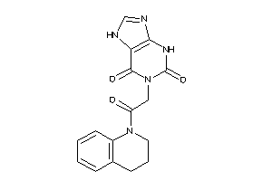 1-[2-(3,4-dihydro-2H-quinolin-1-yl)-2-keto-ethyl]-7H-xanthine