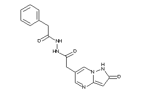 N'-[2-(2-keto-1H-pyrazolo[1,5-a]pyrimidin-6-yl)acetyl]-2-phenyl-acetohydrazide