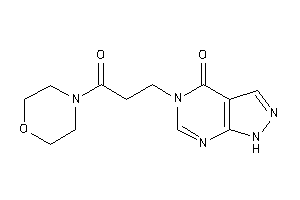 5-(3-keto-3-morpholino-propyl)-1H-pyrazolo[3,4-d]pyrimidin-4-one