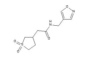 Image of 2-(1,1-diketothiolan-3-yl)-N-(isoxazol-4-ylmethyl)acetamide