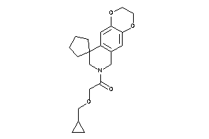 2-(cyclopropylmethoxy)-1-spiro[2,3,6,8-tetrahydro-[1,4]dioxino[2,3-g]isoquinoline-9,1'-cyclopentane]-7-yl-ethanone