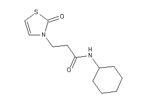 N-cyclohexyl-3-(2-keto-4-thiazolin-3-yl)propionamide