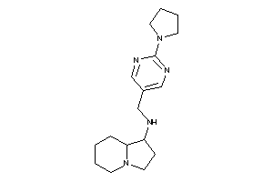 Indolizidin-1-yl-[(2-pyrrolidinopyrimidin-5-yl)methyl]amine