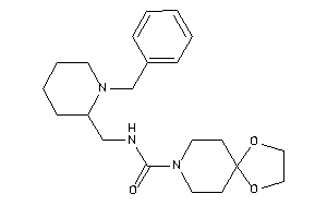 N-[(1-benzyl-2-piperidyl)methyl]-1,4-dioxa-8-azaspiro[4.5]decane-8-carboxamide