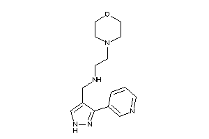 2-morpholinoethyl-[[3-(3-pyridyl)-1H-pyrazol-4-yl]methyl]amine