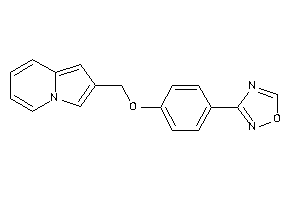 3-[4-(indolizin-2-ylmethoxy)phenyl]-1,2,4-oxadiazole