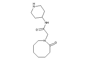 2-(2-ketoazocan-1-yl)-N-(4-piperidyl)acetamide