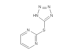 Image of 2-(1H-tetrazol-5-ylthio)pyrimidine