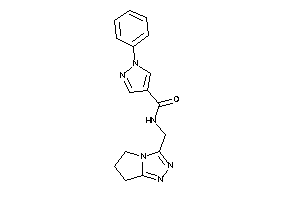 N-(6,7-dihydro-5H-pyrrolo[2,1-c][1,2,4]triazol-3-ylmethyl)-1-phenyl-pyrazole-4-carboxamide