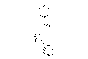 1-morpholino-2-(2-phenyltriazol-4-yl)ethanone