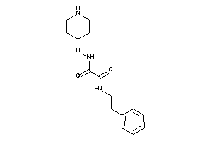 N-phenethyl-N'-(4-piperidylideneamino)oxamide