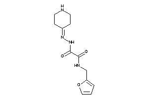 N-(2-furfuryl)-N'-(4-piperidylideneamino)oxamide