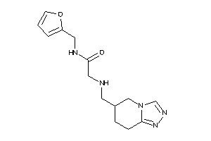 N-(2-furfuryl)-2-(5,6,7,8-tetrahydro-[1,2,4]triazolo[4,3-a]pyridin-6-ylmethylamino)acetamide