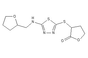 3-[[5-(tetrahydrofurfurylamino)-1,3,4-thiadiazol-2-yl]thio]tetrahydrofuran-2-one