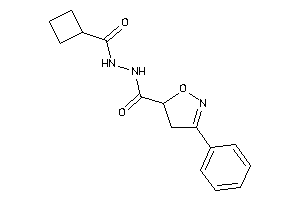 N'-(cyclobutanecarbonyl)-3-phenyl-2-isoxazoline-5-carbohydrazide