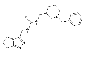 1-[(1-benzyl-3-piperidyl)methyl]-3-(6,7-dihydro-5H-pyrrolo[2,1-c][1,2,4]triazol-3-ylmethyl)urea