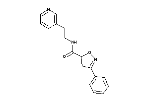 3-phenyl-N-[2-(3-pyridyl)ethyl]-2-isoxazoline-5-carboxamide