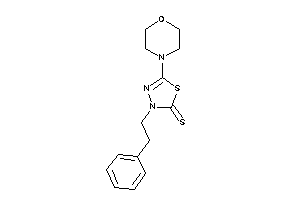 5-morpholino-3-phenethyl-1,3,4-thiadiazole-2-thione