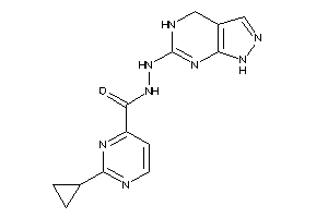 Image of 2-cyclopropyl-N'-(4,5-dihydro-1H-pyrazolo[3,4-d]pyrimidin-6-yl)pyrimidine-4-carbohydrazide