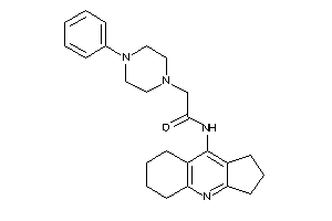 N-(2,3,5,6,7,8-hexahydro-1H-cyclopenta[b]quinolin-9-yl)-2-(4-phenylpiperazino)acetamide