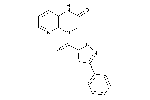 Image of 4-(3-phenyl-2-isoxazoline-5-carbonyl)-1,3-dihydropyrido[2,3-b]pyrazin-2-one