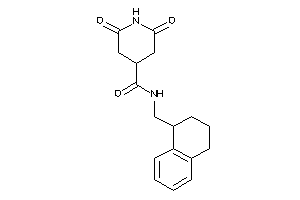 2,6-diketo-N-(tetralin-1-ylmethyl)isonipecotamide