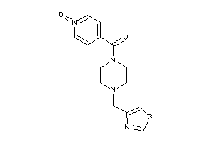 (1-keto-4-pyridyl)-[4-(thiazol-4-ylmethyl)piperazino]methanone