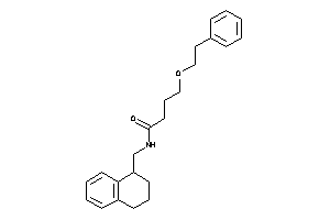 4-phenethyloxy-N-(tetralin-1-ylmethyl)butyramide