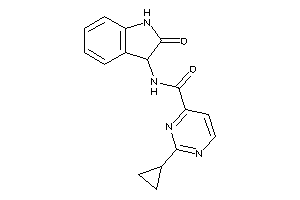 2-cyclopropyl-N-(2-ketoindolin-3-yl)pyrimidine-4-carboxamide