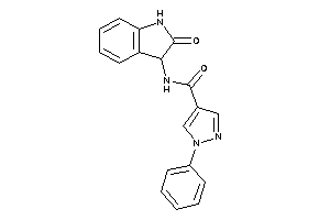 N-(2-ketoindolin-3-yl)-1-phenyl-pyrazole-4-carboxamide