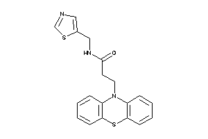 3-phenothiazin-10-yl-N-(thiazol-5-ylmethyl)propionamide