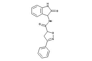 N-(2-ketoindolin-3-yl)-3-phenyl-2-isoxazoline-5-carboxamide