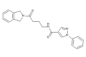 N-(4-isoindolin-2-yl-4-keto-butyl)-1-phenyl-pyrazole-4-carboxamide