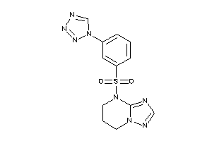 4-[3-(tetrazol-1-yl)phenyl]sulfonyl-6,7-dihydro-5H-[1,2,4]triazolo[1,5-a]pyrimidine