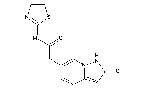 2-(2-keto-1H-pyrazolo[1,5-a]pyrimidin-6-yl)-N-thiazol-2-yl-acetamide