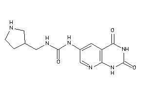 1-(2,4-diketo-1H-pyrido[2,3-d]pyrimidin-6-yl)-3-(pyrrolidin-3-ylmethyl)urea