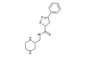 3-phenyl-N-(piperazin-2-ylmethyl)-2-isoxazoline-5-carboxamide