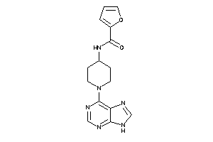 N-[1-(9H-purin-6-yl)-4-piperidyl]-2-furamide