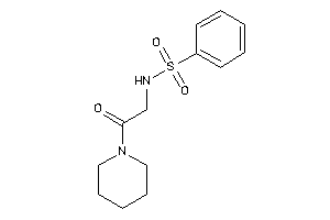 N-(2-keto-2-piperidino-ethyl)benzenesulfonamide