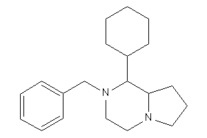 Image of 2-benzyl-1-cyclohexyl-3,4,6,7,8,8a-hexahydro-1H-pyrrolo[1,2-a]pyrazine