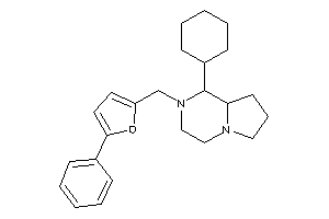 1-cyclohexyl-2-[(5-phenyl-2-furyl)methyl]-3,4,6,7,8,8a-hexahydro-1H-pyrrolo[1,2-a]pyrazine