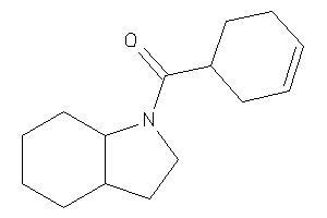 2,3,3a,4,5,6,7,7a-octahydroindol-1-yl(cyclohex-3-en-1-yl)methanone