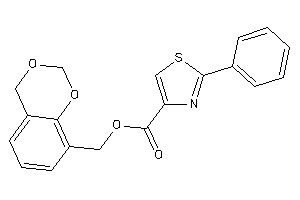 2-phenylthiazole-4-carboxylic Acid 4H-1,3-benzodioxin-8-ylmethyl Ester