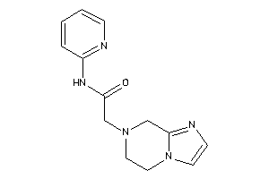 2-(6,8-dihydro-5H-imidazo[1,2-a]pyrazin-7-yl)-N-(2-pyridyl)acetamide