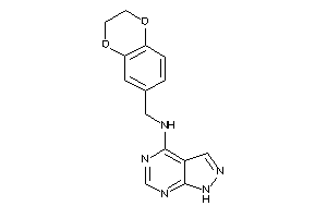 2,3-dihydro-1,4-benzodioxin-7-ylmethyl(1H-pyrazolo[3,4-d]pyrimidin-4-yl)amine