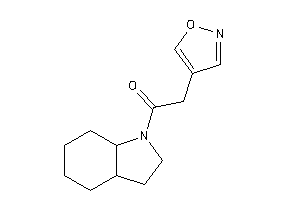 1-(2,3,3a,4,5,6,7,7a-octahydroindol-1-yl)-2-isoxazol-4-yl-ethanone