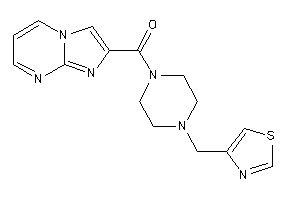 Imidazo[1,2-a]pyrimidin-2-yl-[4-(thiazol-4-ylmethyl)piperazino]methanone