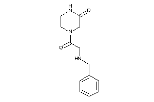 4-[2-(benzylamino)acetyl]piperazin-2-one