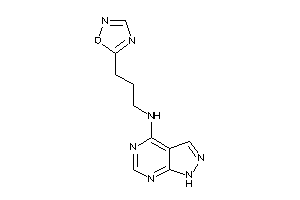 3-(1,2,4-oxadiazol-5-yl)propyl-(1H-pyrazolo[3,4-d]pyrimidin-4-yl)amine