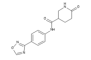 6-keto-N-[4-(1,2,4-oxadiazol-3-yl)phenyl]nipecotamide